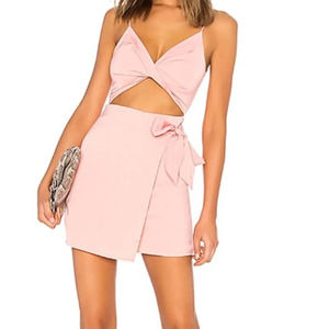 Superdown Revolve Kamryn Side Tie Cut Out Dress